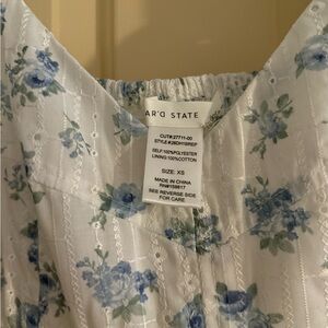 Altar’d State floral mini dress